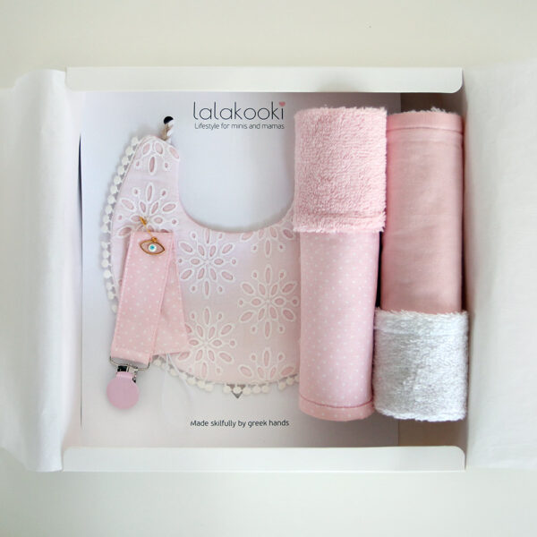 Gift Box Pink Broderie