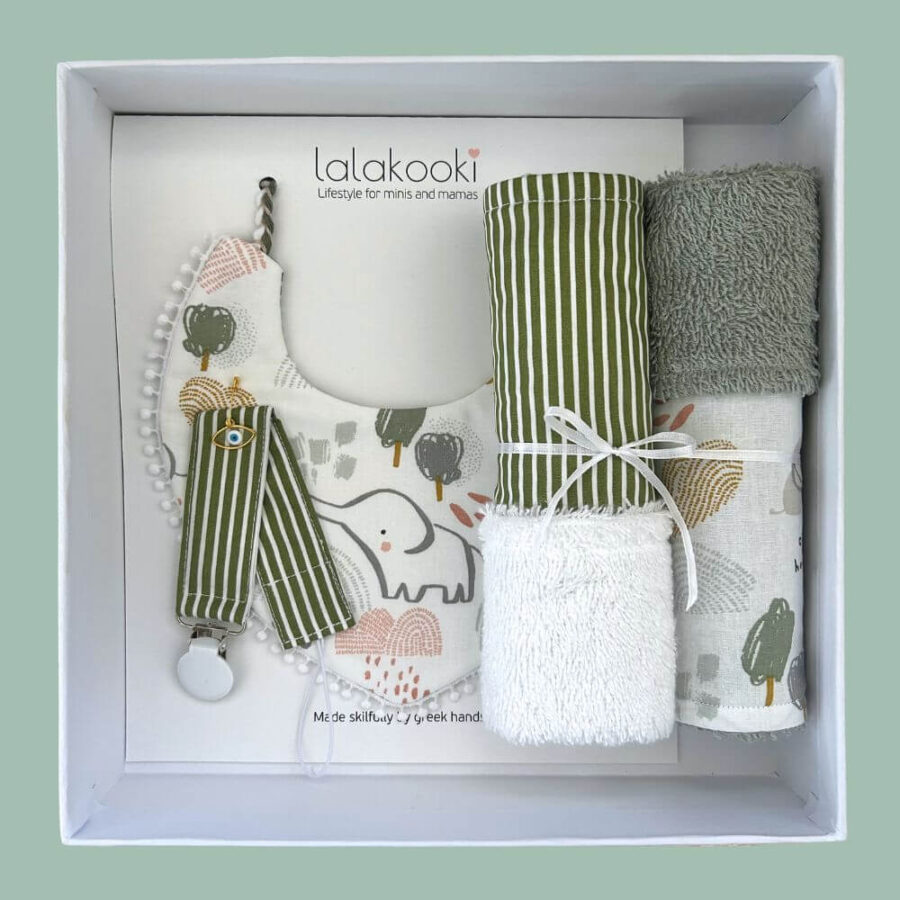 Gift box elephant