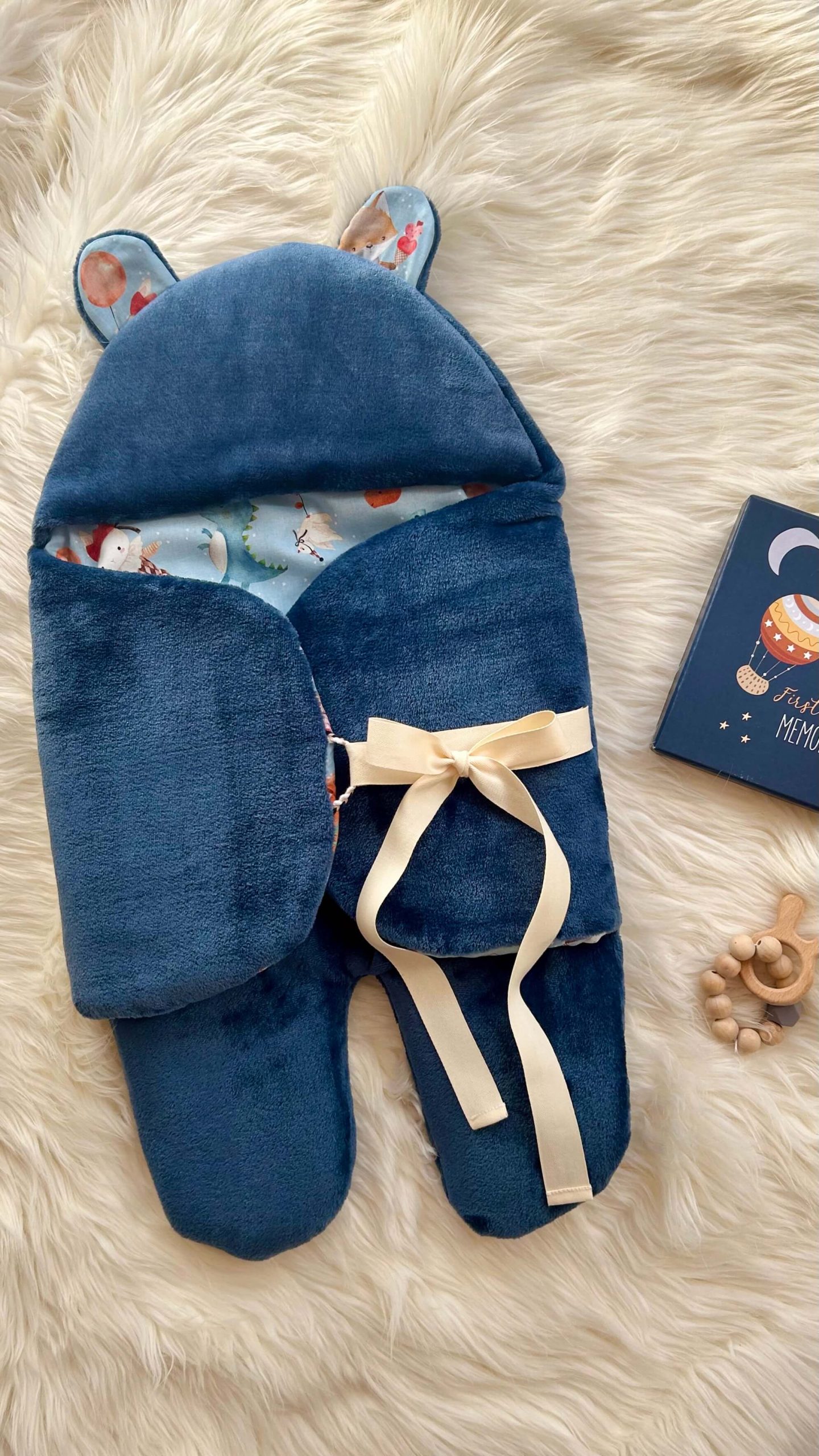 Baby suit - Blue Fiesta