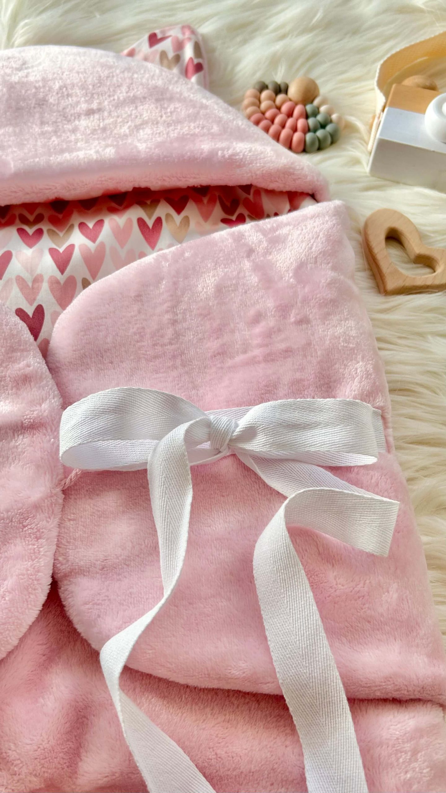 Baby suit - Hearts