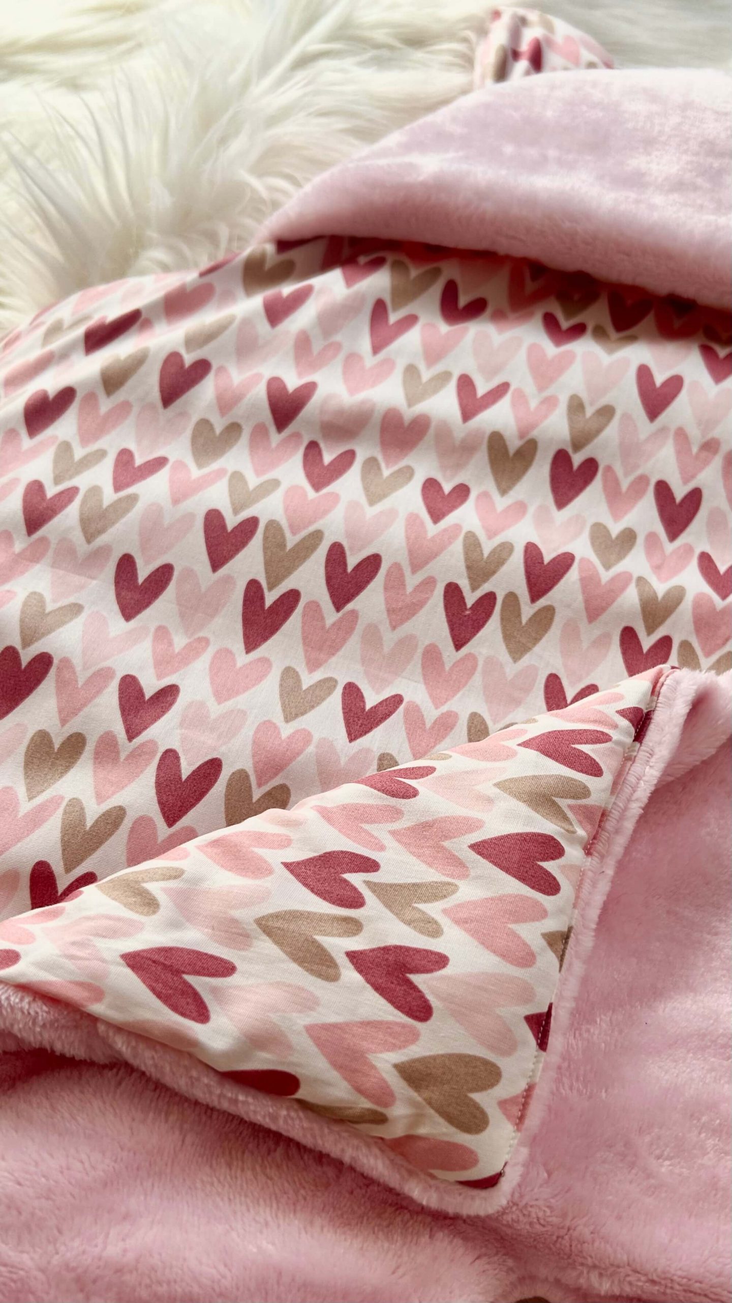 Baby suit - Hearts