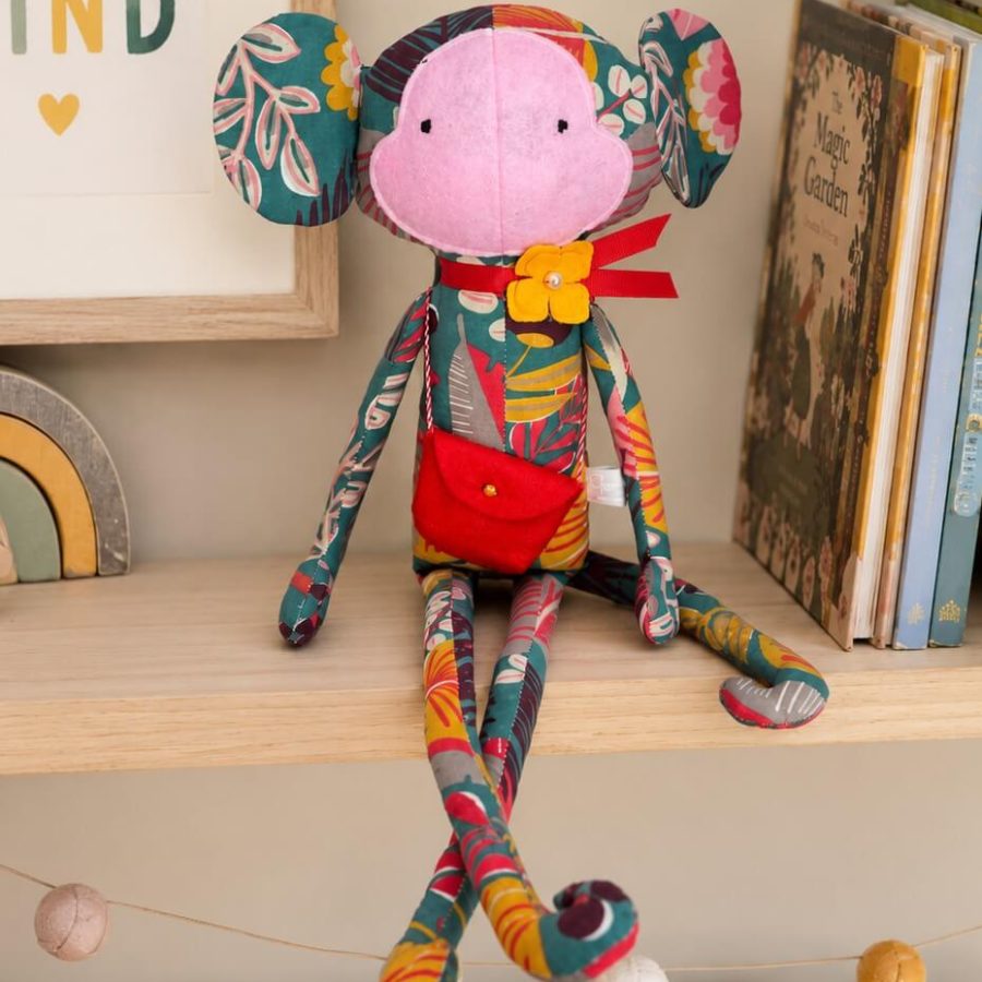 lala doll μαιμουδακι πρασινο