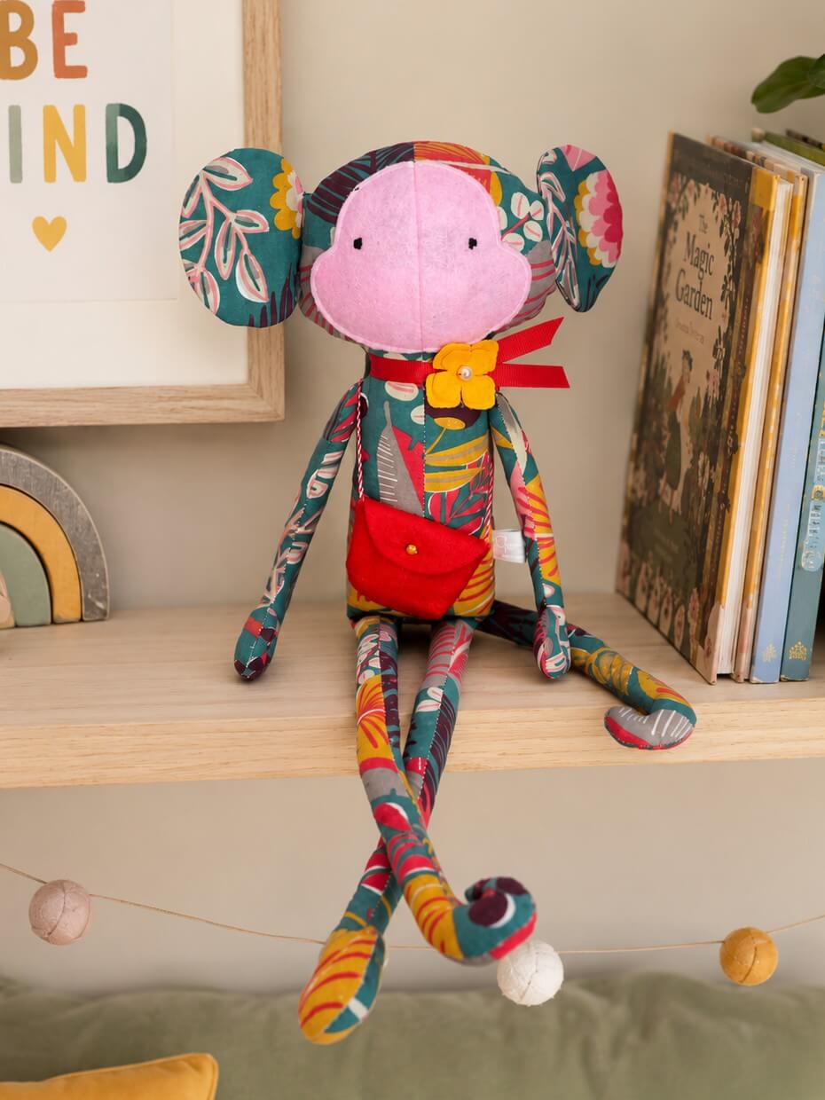 lala doll μαιμουδακι πρασινο