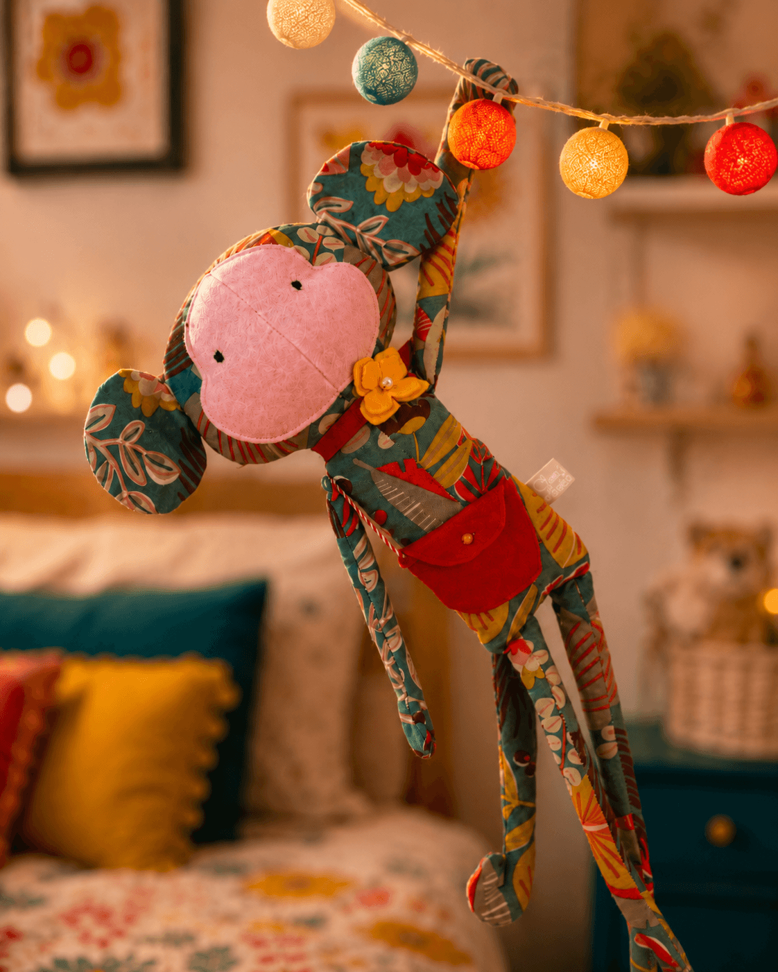 lala doll μαιμουδακι πρασινο